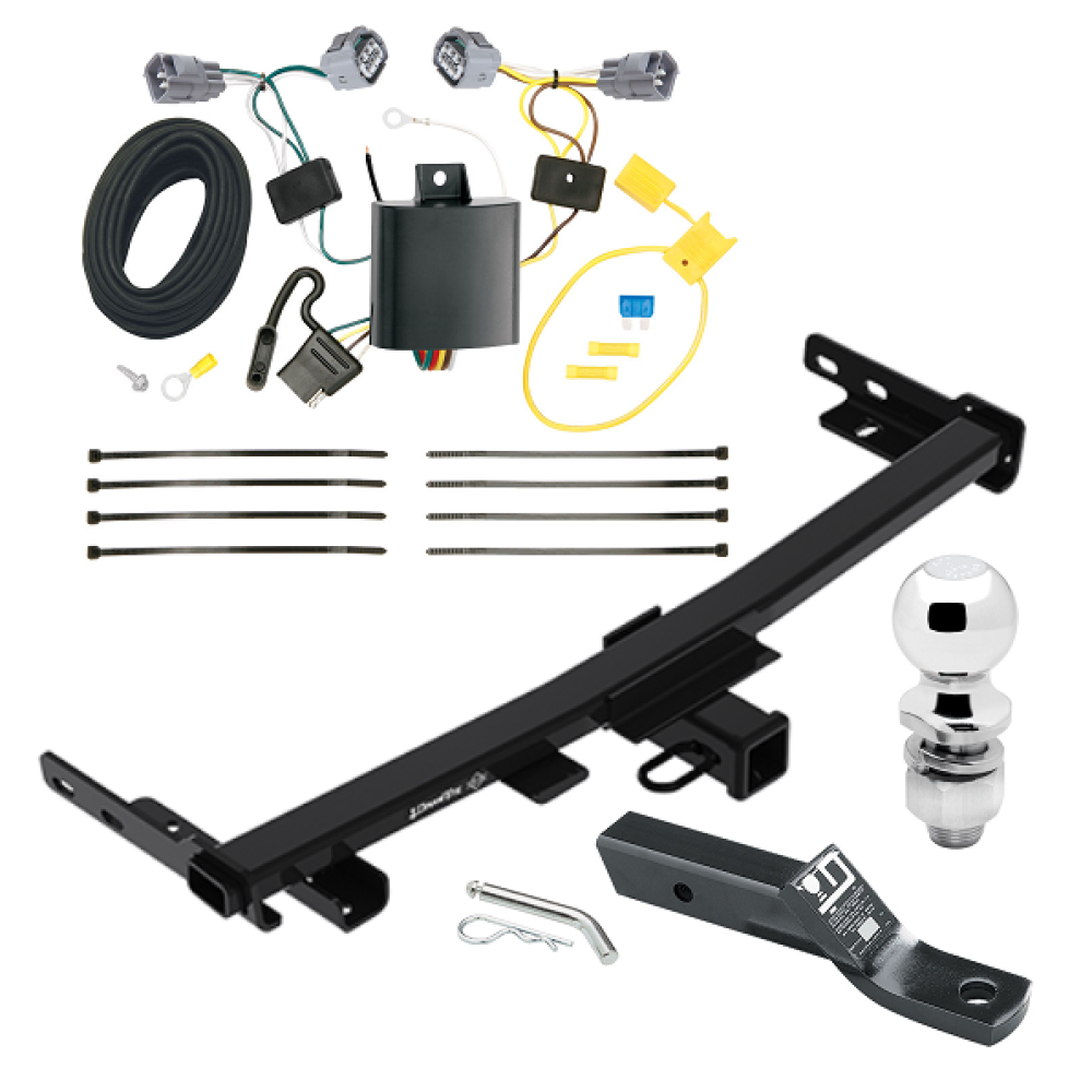 Trailer Tow Hitch For 1418 Jeep Cherokee Trailhawk Complete